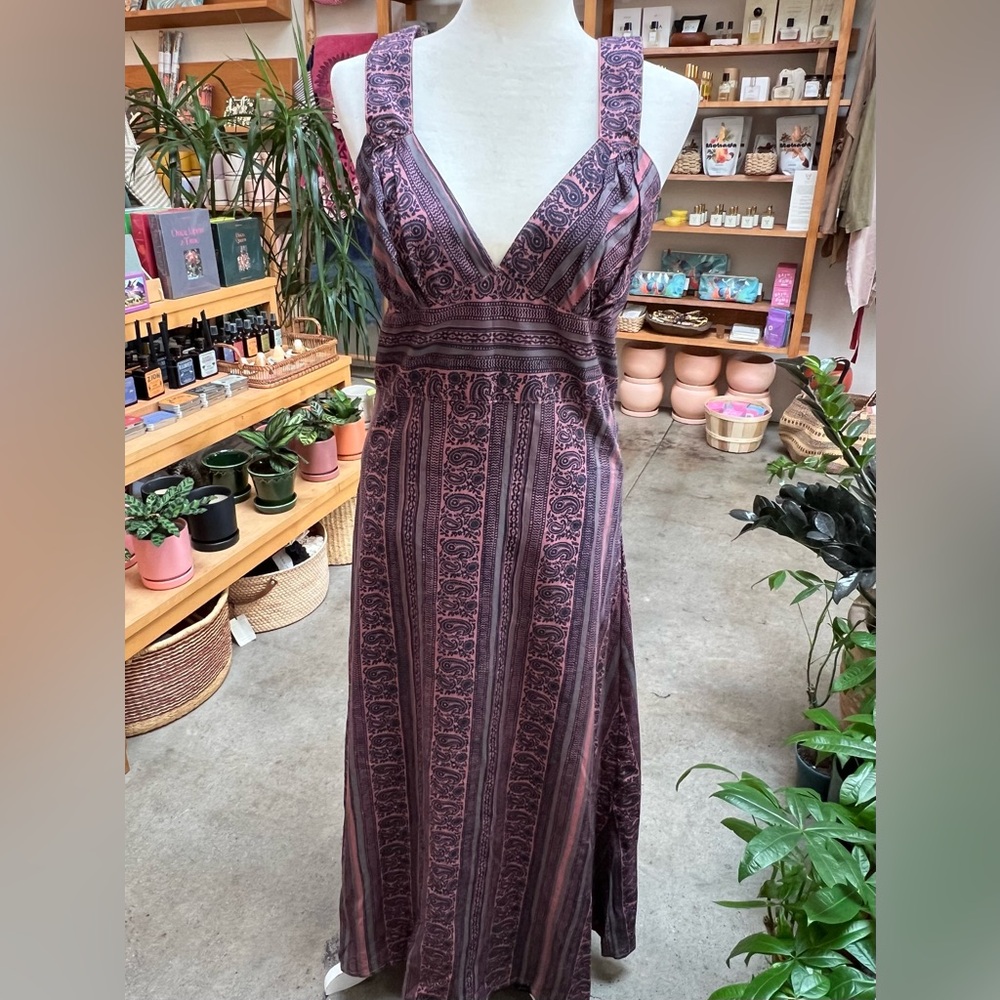 Natalie Martin Jackie dress in Paisley Stripe Heather. Size:Small New with tags!